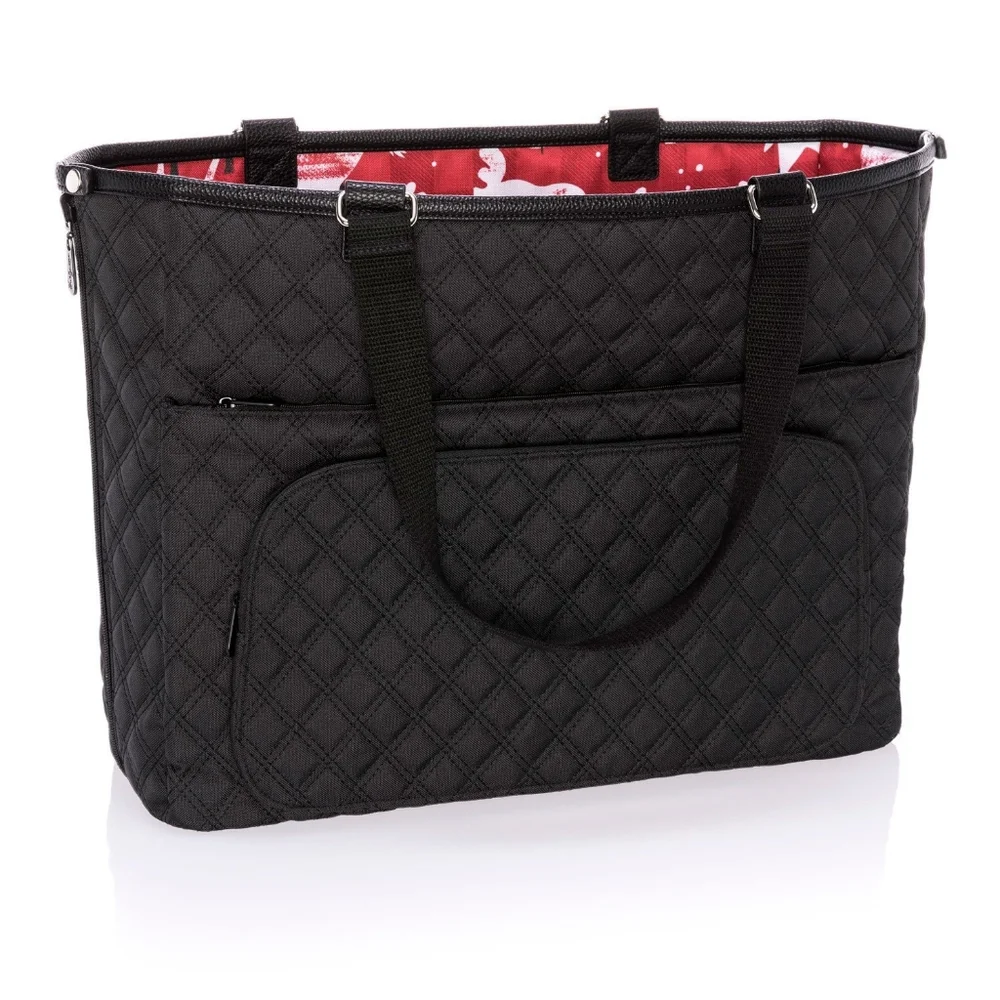 NEW Thirty-One Black Double Take Tote